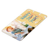 Happy Jew Year Rosh Hashanahフォトカード マグネット (左側)