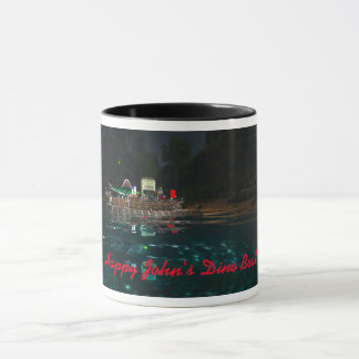 Happy John's Dino Boat Tasse マグカップ