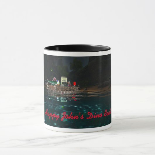 Happy John's Dino Boat Tasse マグカップ (中央)