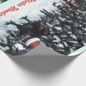 Happy John's Winter Wonderland Geschenkpapier ラッピングペーパー (角)