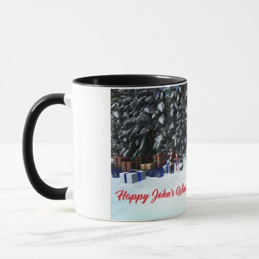 Happy John's Winter Wonderland Season 2 Tasse マグカップ (左)
