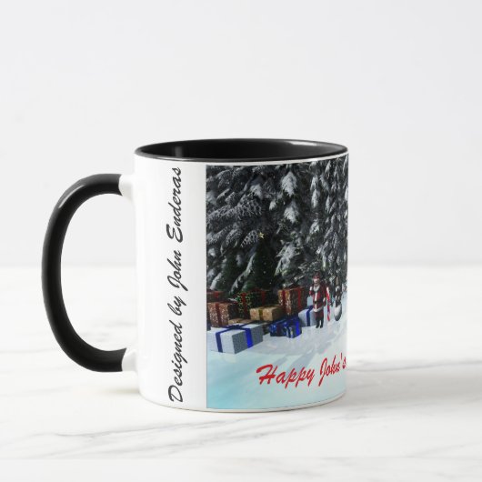 Happy John's Winter Wonderland Tasse マグカップ (左)