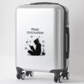 Happy Jolabokaflod – Icelandic Book Flood Gift シール (スーツケース)