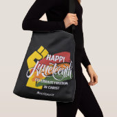 HAPPY JUNETEENTH クリスチャン クロスボディバッグ (クローズアップ)