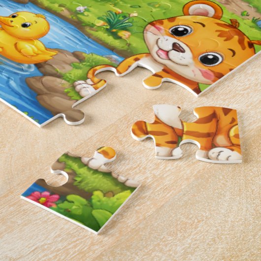 Happy Jungle Jamboree Jigsaw Puzzle ジグソーパズル (側面)