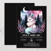 Happy Jungle Wolf Birthday 招待状 (正面/裏面)