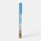 Happy Kawaii Cat Phone Case iPhone 16ケース (右側面)