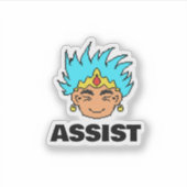 Happy King Eric | Gamer Assist Celebration シール (正面)