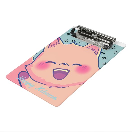 Happy Kitsune ミニクリップボード (アングル3)