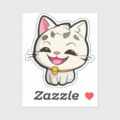 happy kitten シール (シート)