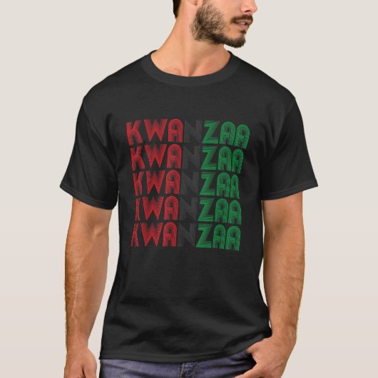 Happy Kwanzaa Cool Black Culture Africa Celebratio Tシャツ (正面)