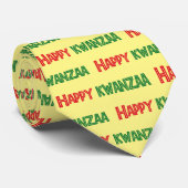 Happy Kwanzaa Greeting ネクタイ (ロール)