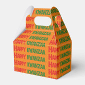 Happy Kwanzaa Greeting フェイバーボックス (裏面サイド)