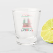 Happy Kwanzaa Kinara ショットグラス (裏面)