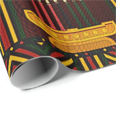 Happy Kwanzaa PopArt ラッピングペーパー (ロールコーナー)