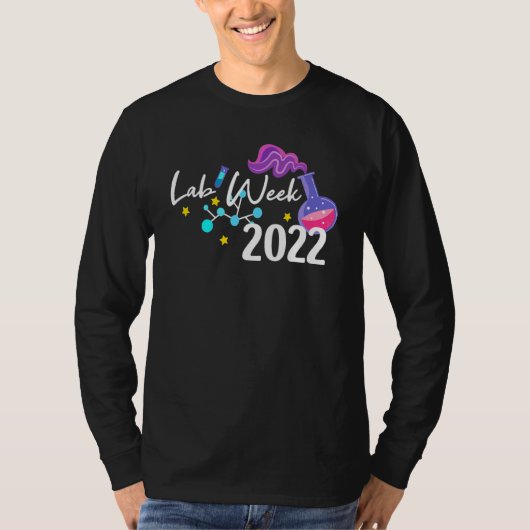 Happy Lab Week 2022ラボテクニシャン2022 Tシャツ (正面)