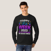 Happy Lab Week 2023 May All Your Tubes Medical Lab Tシャツ (正面フル)