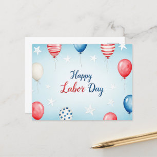 Happy Labor Dayはがき ポストカード