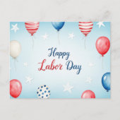 Happy Labor Dayはがき ポストカード (正面)