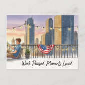 Happy Labor Dayはがき ポストカード (正面)