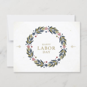 Happy Labor Dayはがき ポストカード