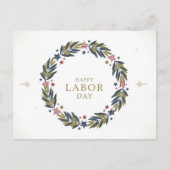 Happy Labor Dayはがき ポストカード (正面)