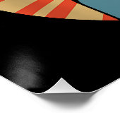 Happy Labor Day女の子の強い労働者運動を採用 ポスター (コーナー)