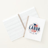 Happy Labor Day / Día del Trabajo Clásico ノートブック (内部)