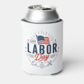 Happy Labor Day / Día del Trabajo Clásico 缶クーラー (缶裏面)