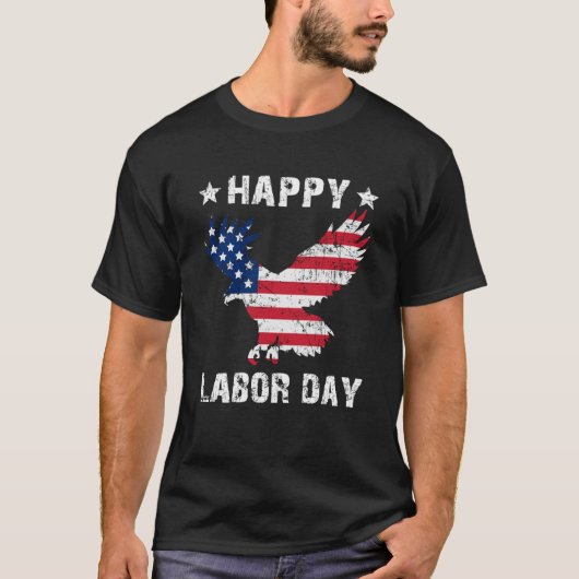Happy Labor Day Men Women Kids Swea Tシャツ (正面)
