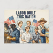 Happy Labor Day  Postcard ポストカード (正面)
