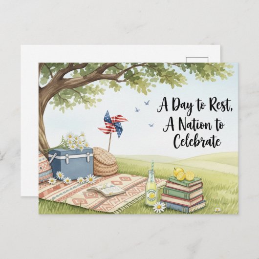 Happy Labor Day  Postcard ポストカード (正面/裏面)