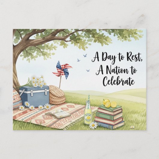 Happy Labor Day  Postcard ポストカード (正面)