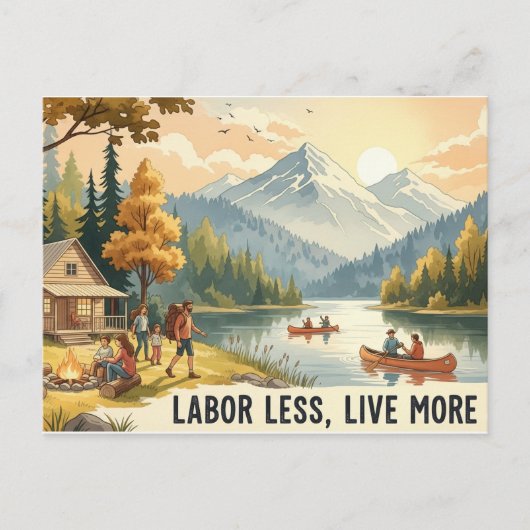 Happy Labor Day  Postcard ポストカード (正面)