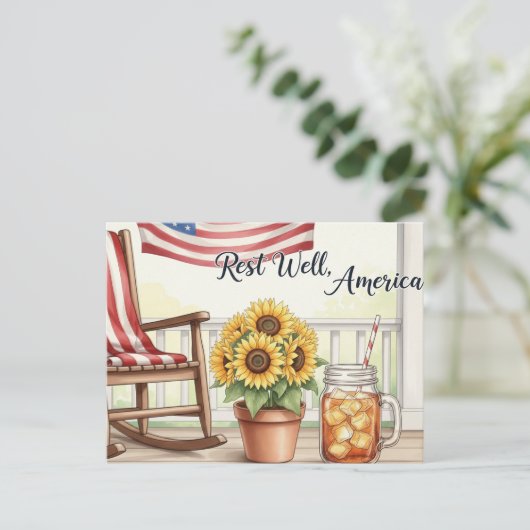 Happy Labor Day Postcard ポストカード (スタンド正面)