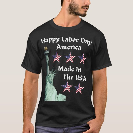 Happy Labor Day Tシャツ (正面)