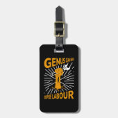 Happy Labor day Weekend ラゲッジタグ (正面縦)