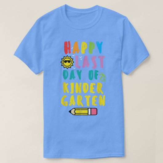 Happy Last Day Of Kindergarten Teacher Women T-Shi Tシャツ (デザイン正面)