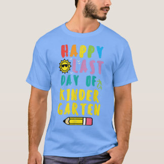 Happy Last Day Of Kindergarten Teacher Women T-Shi Tシャツ
