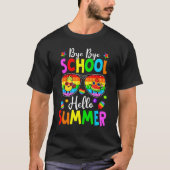 Happy Last Day Of School Pop It Hello Summer Fidge Tシャツ (正面)
