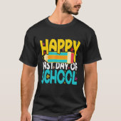 Happy Last Day of School Teacher Student Tシャツ (正面)