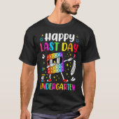 Happy Lasy Day Of School Kindergarten Teacher Stud Tシャツ (正面)