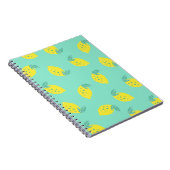 Happy Lemons Pattern | Notebook Journal ノートブック (右側)