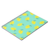 Happy Lemons Pattern | Notebook Journal ノートブック (左側)