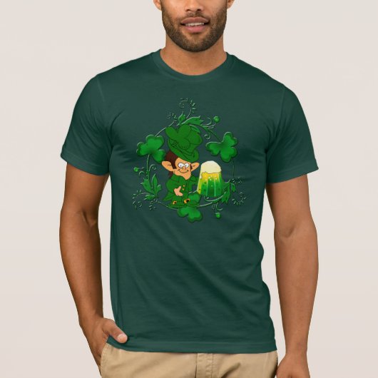 Happy Leprechunシャツ Tシャツ (正面)
