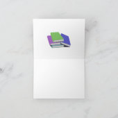 Happy Library Day カード (内部)