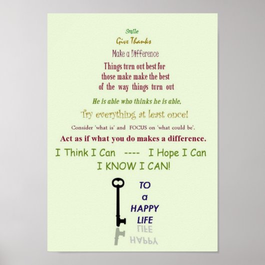 Happy Lifeポスター ポスター (正面)