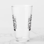 Happy Life with Faith – Proverbs 15:15 Art タンブラーグラス (左)