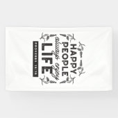 Happy Life with Faith – Proverbs 15:15 Art 横断幕 (横)