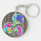 Happy Lilys  キーホルダー (裏面)